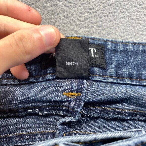 Mixit Womens Denim Blue Jeans Size 6 Cotton Blend Medium Wash Stretch - Picture 8 of 11